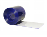 25m300x3mm PVC Rolle BLAU - transparent